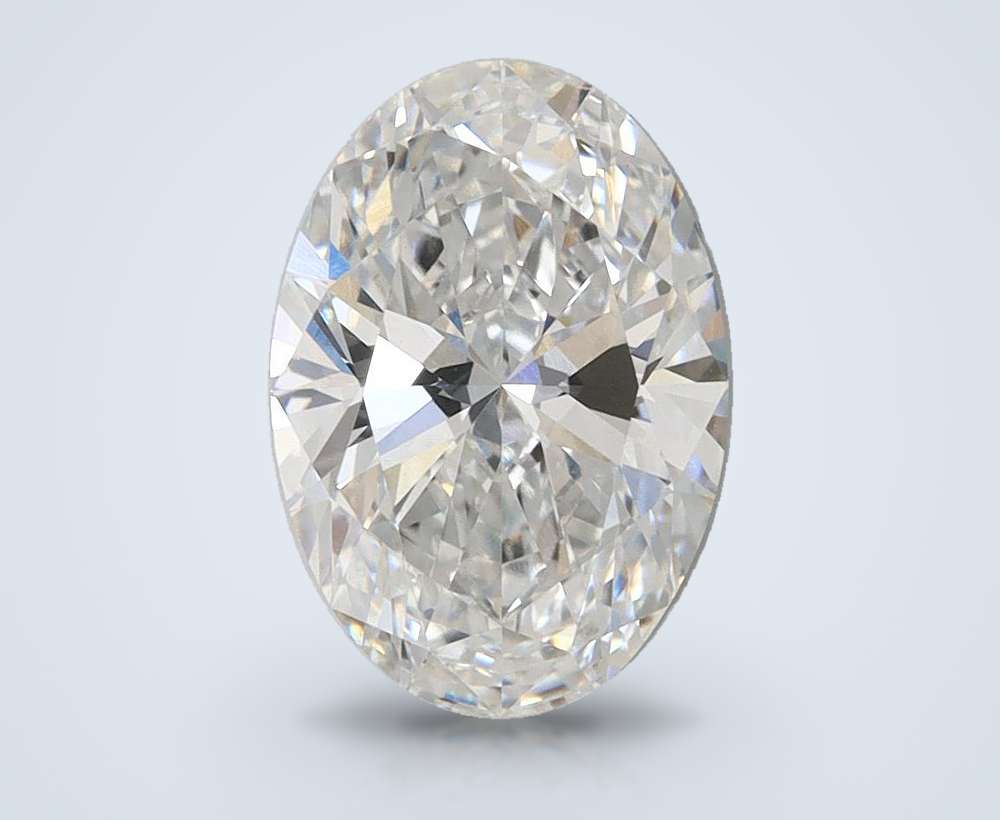 2.08ct F VVS2 Rare Carat Ideal Cut Oval Lab Grown Diamond