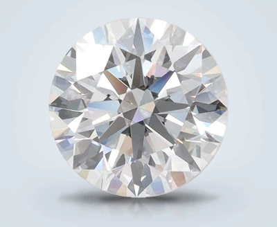 2.10ct D VVS1 Rare Carat Ideal Cut Round Lab Grown Diamond