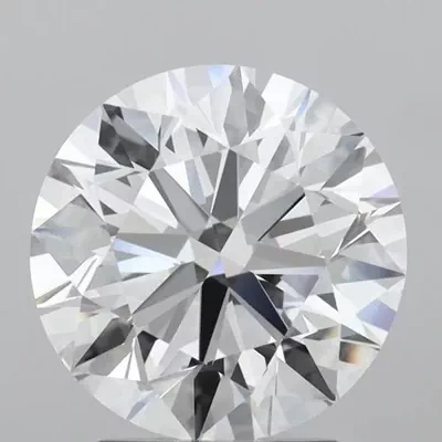 3.03ct D FL Rare Carat Ideal Cut Round Diamond