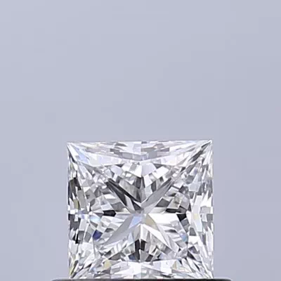 0.54ct D VVS1 Rare Carat Ideal Cut Princess Lab Grown Diamond