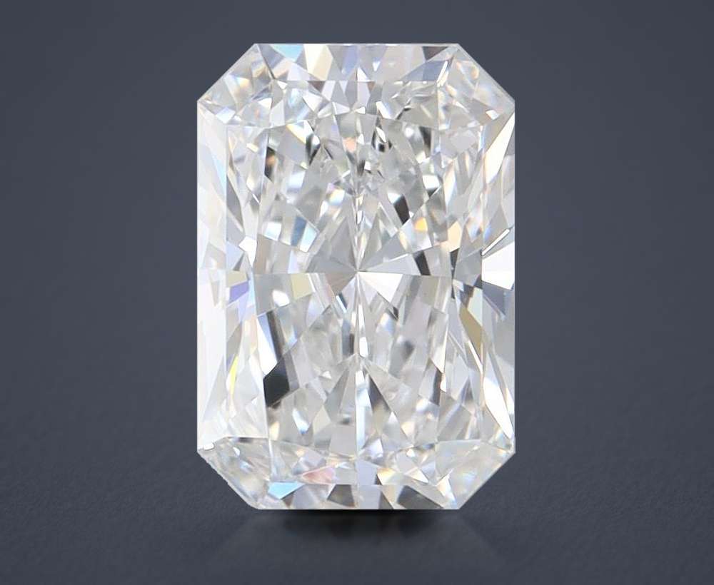 1.08ct D VVS2 Rare Carat Ideal Cut Radiant Lab Grown Diamond