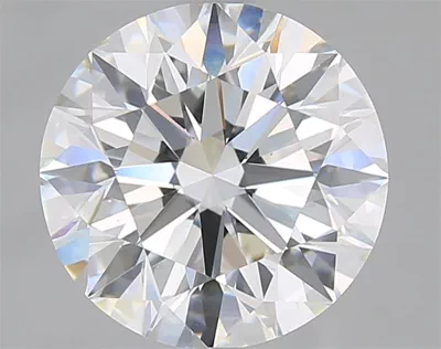 2.83ct E VS2 Rare Carat Ideal Cut Round Diamond