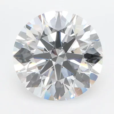 5.26ct D FL Rare Carat Ideal Cut Round Lab Grown Diamond