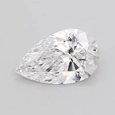 1.10ct D VVS1 Rare Carat Ideal Cut Pear Lab Grown Diamond