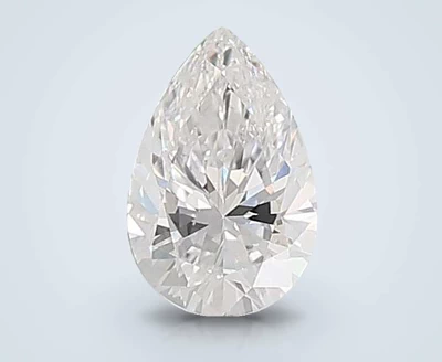 1.41ct E VS1 Very Good Cut Pear Lab Grown Diamond