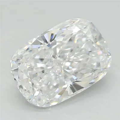 1.55ct D VS1 Rare Carat Ideal Cut Cushion Lab Grown Diamond