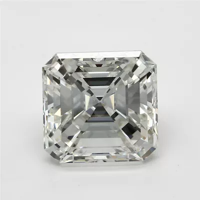 4.09ct I VVS2 Very Good Cut Asscher Diamond