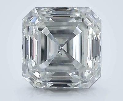0.89ct J SI1 Very Good Cut Asscher Diamond