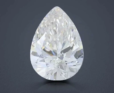 1.08ct G VS2 Rare Carat Ideal Cut Pear Lab Grown Diamond