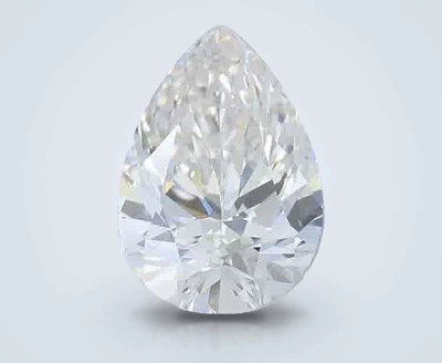 1.08ct G VS2 Rare Carat Ideal Cut Pear Lab Grown Diamond