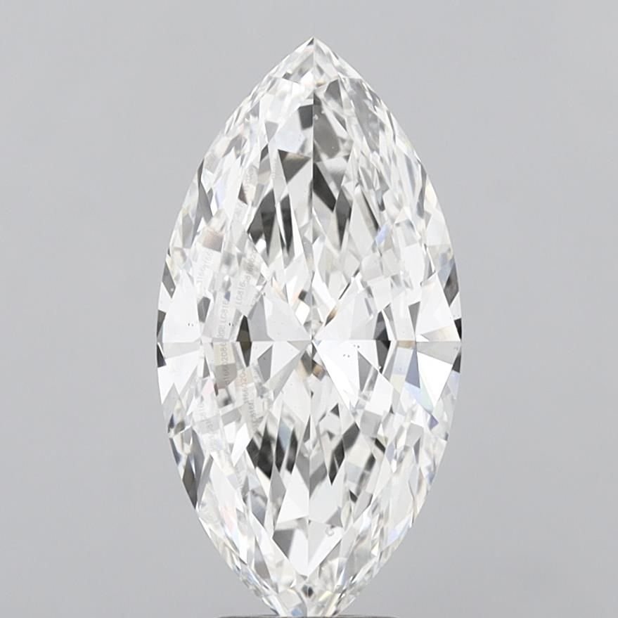 5.01ct F VS2 Good Cut Marquise Lab Grown Diamond