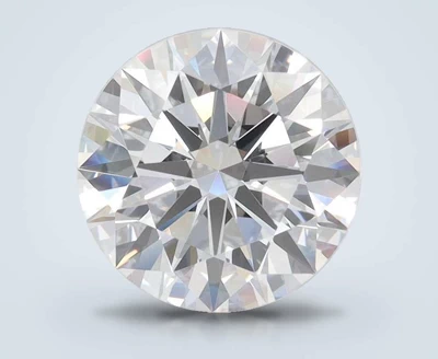3.10ct D VVS2 Rare Carat Ideal Cut Round Lab Grown Diamond