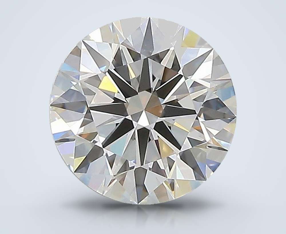 1.59ct D VVS2 Rare Carat Ideal Cut Round Lab Grown Diamond