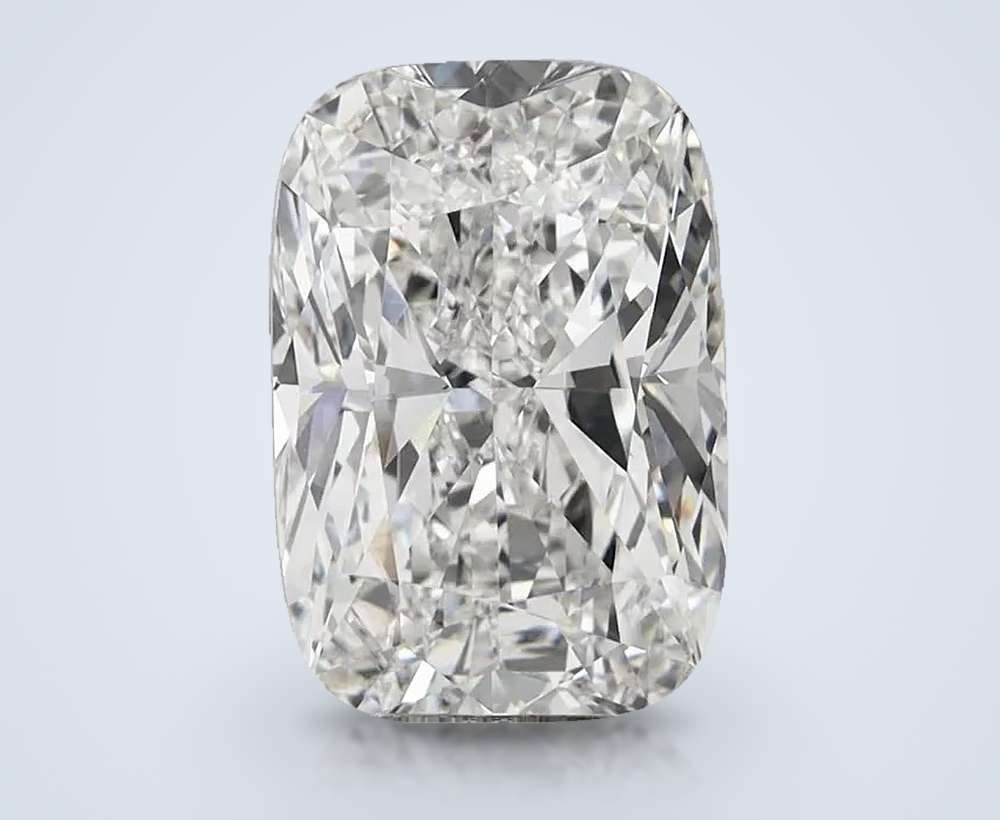 10.08ct F VVS2 Rare Carat Ideal Cut Cushion Lab Grown Diamond