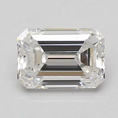 1.22ct D VS1 Very Good Cut Emerald Lab Grown Diamond