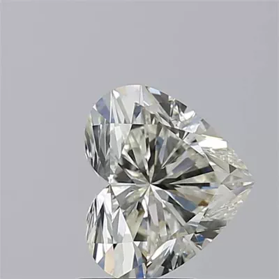 2.03ct K SI1 Rare Carat Ideal Cut Heart Diamond