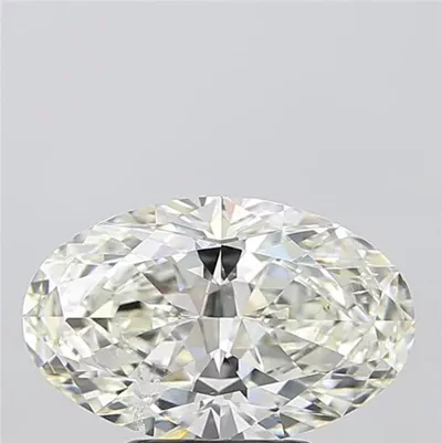 2.50ct J SI2 Rare Carat Ideal Cut Oval Diamond