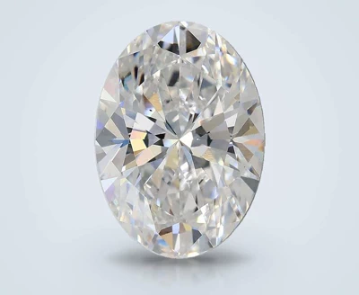 3.55ct D VS1 Rare Carat Ideal Cut Oval Lab Grown Diamond