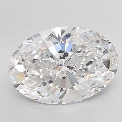 12.01ct E VVS2 Rare Carat Ideal Cut Oval Lab Grown Diamond