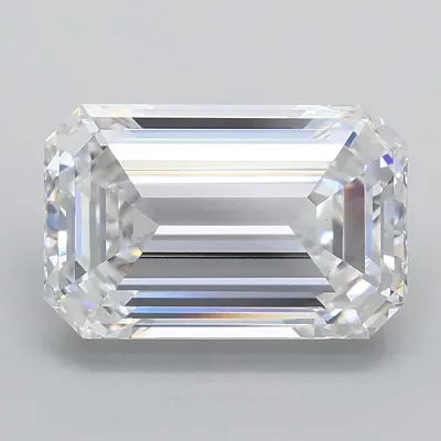 2.09ct D VS1 Rare Carat Ideal Cut Emerald Lab Grown Diamond