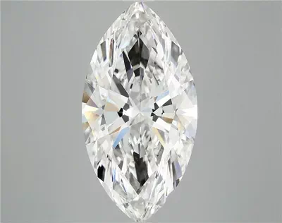 5.78ct F VS2 Rare Carat Ideal Cut Marquise Lab Grown Diamond