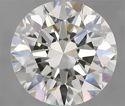 3.00ct J IF Rare Carat Ideal Cut Round Diamond