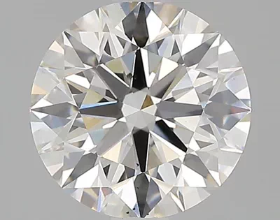 2.06ct H SI1 Rare Carat Ideal Cut Round Lab Grown Diamond