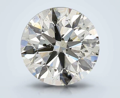 3.00ct K SI2 Excellent Cut Round Diamond