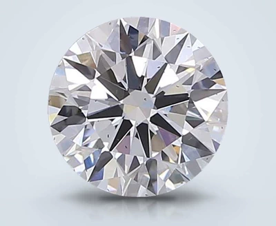 1.55ct D SI1 Rare Carat Ideal Cut Round Lab Grown Diamond