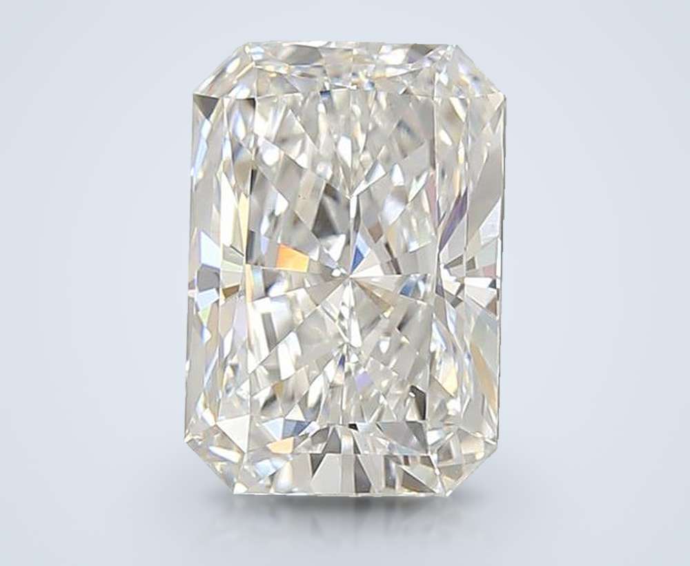 3.08ct E VS1 Rare Carat Ideal Cut Radiant Lab Grown Diamond