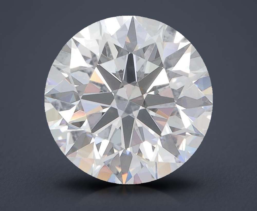 3.40ct D VS1 Rare Carat Ideal Cut Round Lab Grown Diamond
