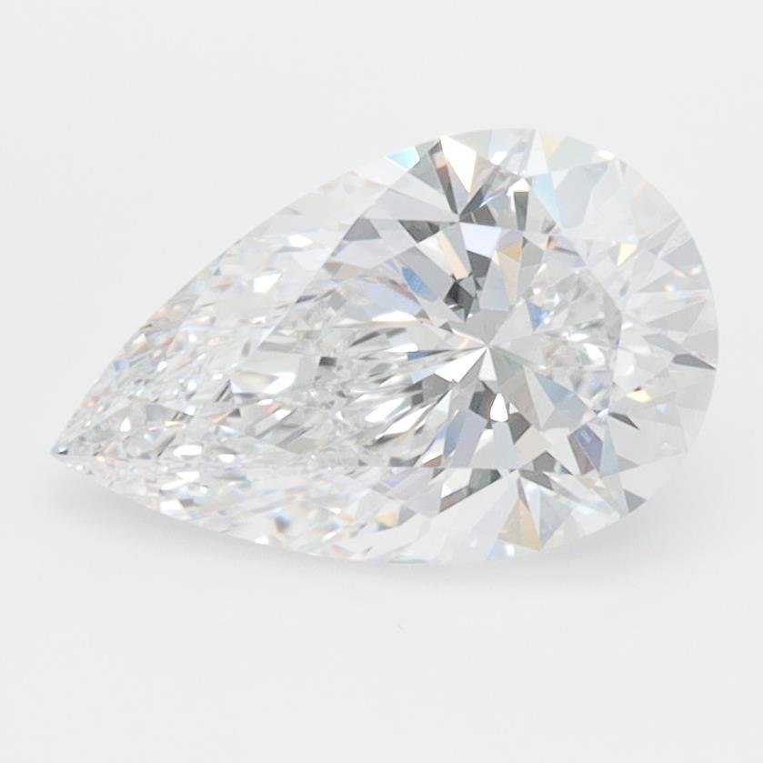 1.52ct D VVS2 Rare Carat Ideal Cut Pear Lab Grown Diamond