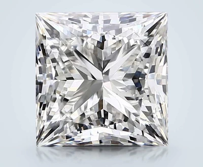 6.31ct G VS2 Rare Carat Ideal Cut Princess Lab Grown Diamond