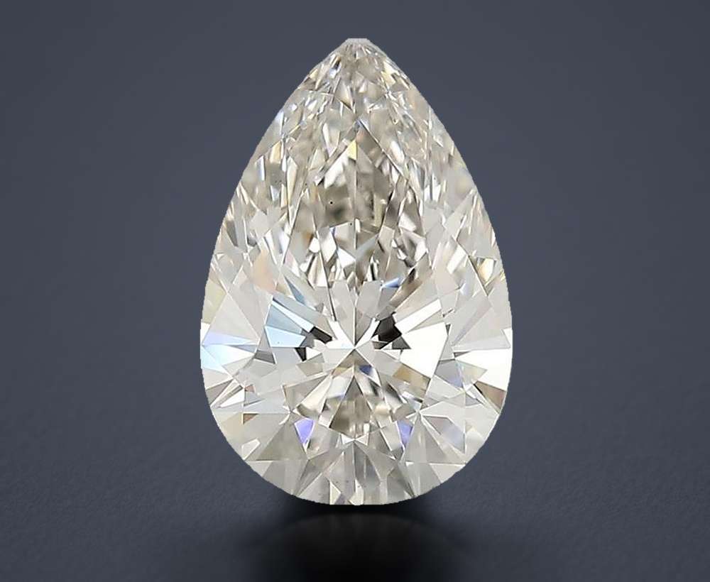 2.33ct I VS1 Rare Carat Ideal Cut Pear Lab Grown Diamond