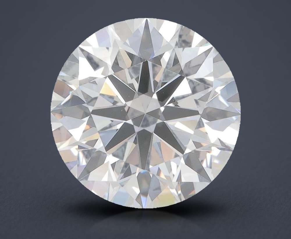 4.27ct F VVS1 Rare Carat Ideal Cut Round Lab Grown Diamond