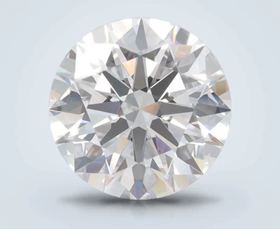 4.05ct E FL Rare Carat Ideal Cut Round Lab Grown Diamond