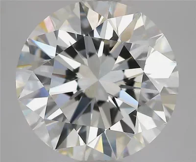 4.01ct H VS2 Rare Carat Ideal Cut Round Diamond
