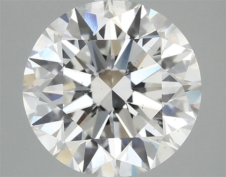 3.51ct F SI1 Excellent Cut Round Lab Grown Diamond