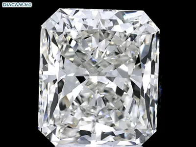 4.28ct J VS2 Very Good Cut Radiant Diamond