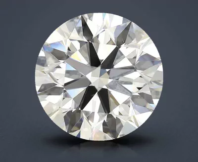 3.23ct H VS2 Rare Carat Ideal Cut Round Diamond