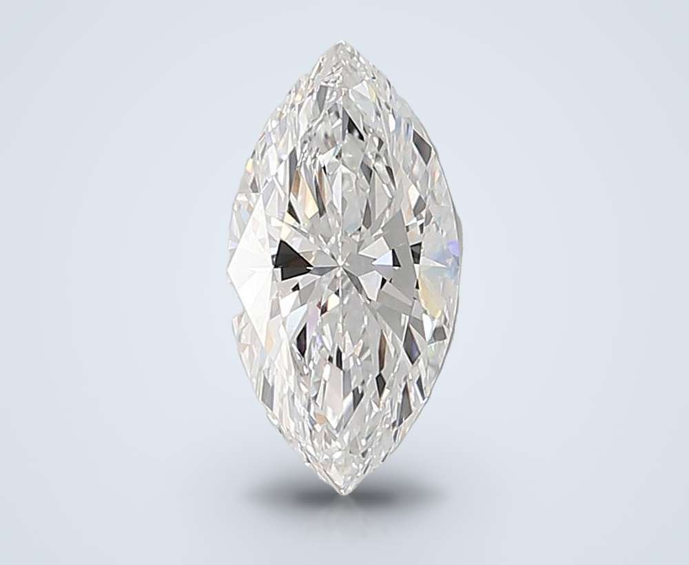5.02ct E VVS2 Rare Carat Ideal Cut Marquise Lab Grown Diamond