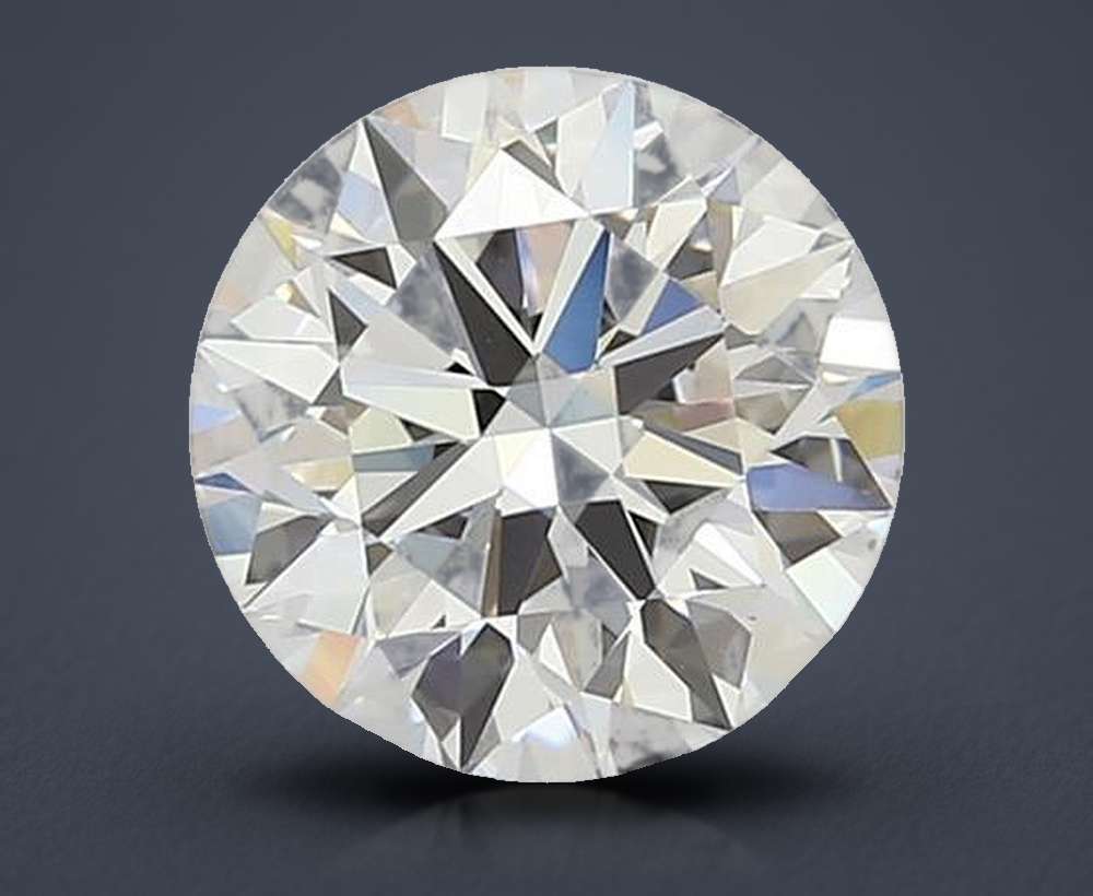2.52ct D IF Rare Carat Ideal Cut Round Lab Grown Diamond