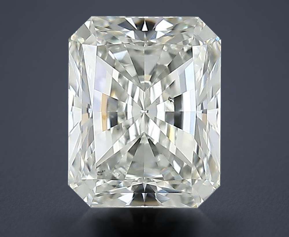 1.52ct J SI1 Rare Carat Ideal Cut Radiant Diamond