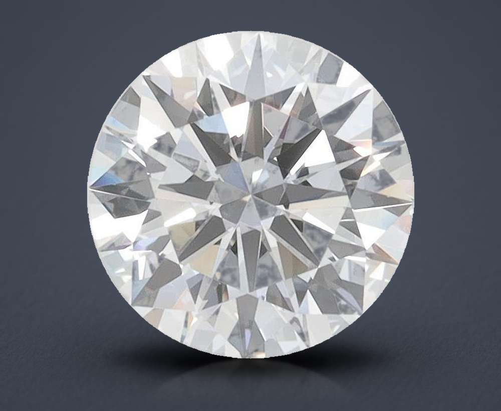 1.24ct E VVS1 Rare Carat Ideal Cut Round Lab Grown Diamond
