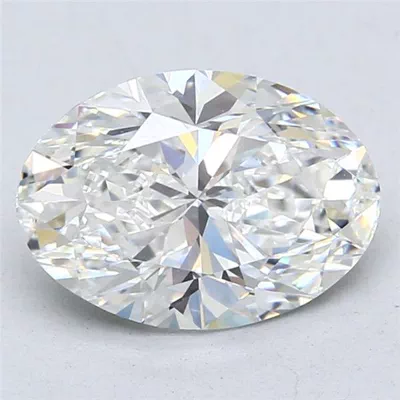 2.51ct F VS1 Rare Carat Ideal Cut Oval Lab Grown Diamond