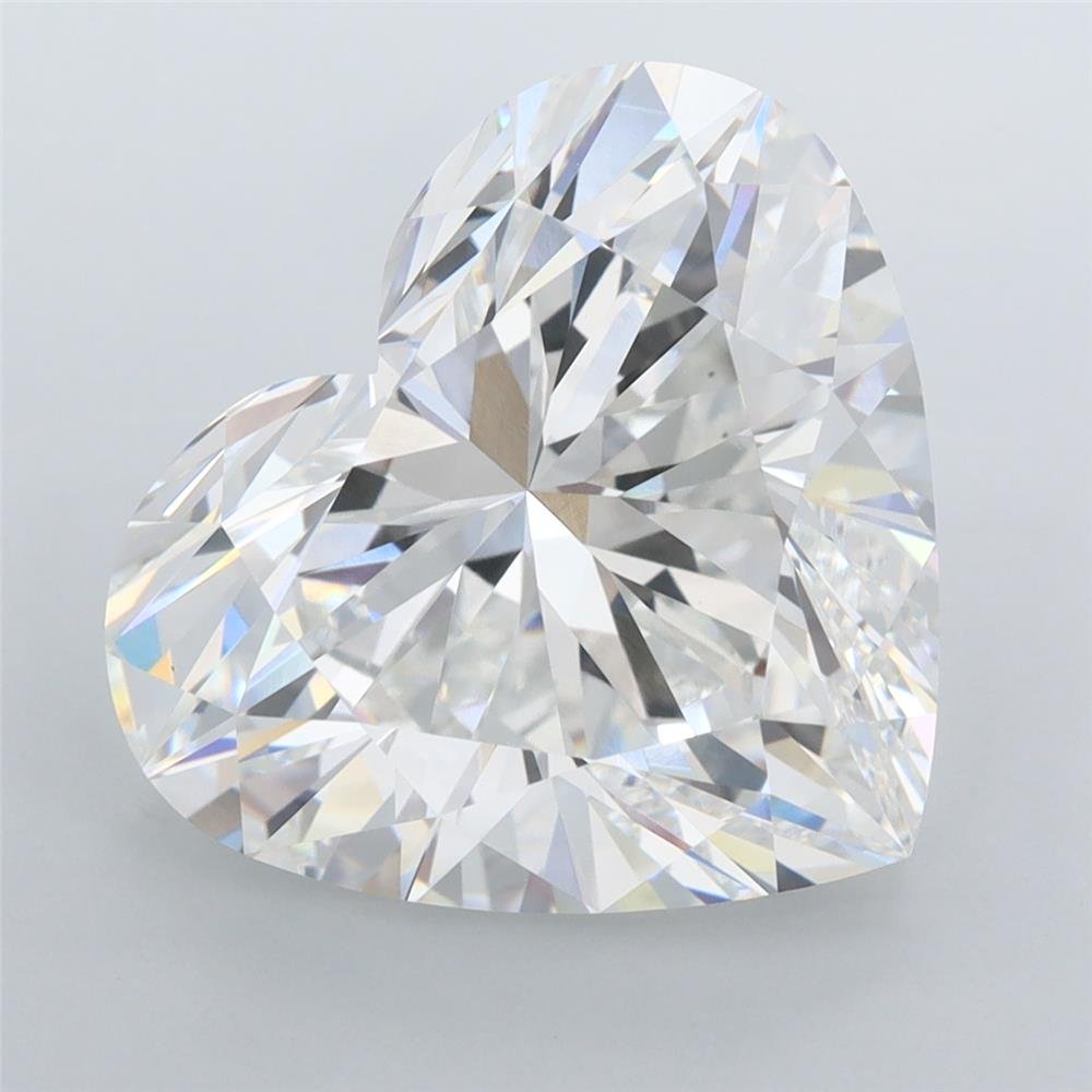 8.04ct E VVS2 Rare Carat Ideal Cut Heart Lab Grown Diamond