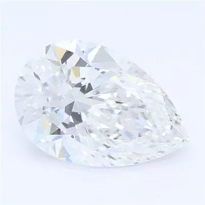 1.53ct D SI1 Rare Carat Ideal Cut Pear Lab Grown Diamond