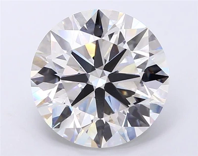 6.02ct G VVS2 Rare Carat Ideal Cut Round Lab Grown Diamond