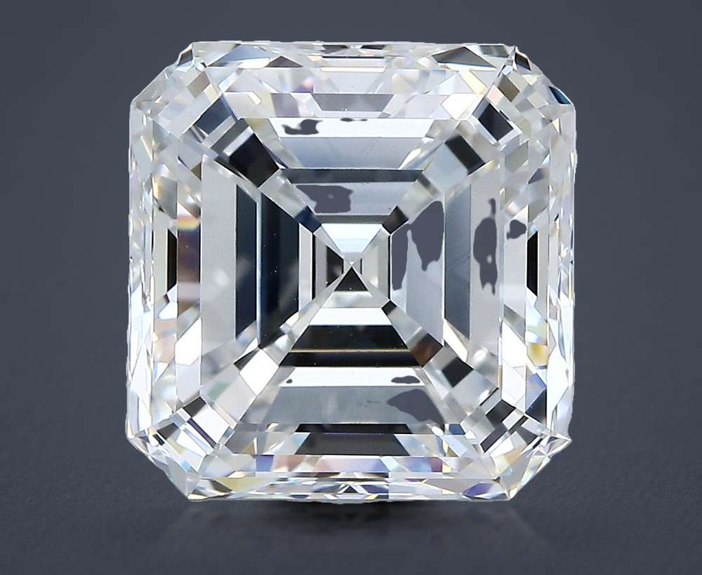 8.03ct D VVS2 Excellent Cut Asscher Diamond