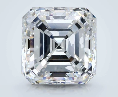 8.03ct D VVS2 Excellent Cut Asscher Diamond